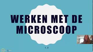 13 Werken met de microscoop en 14 plantaardige cellen en 15 Dierlijke cellen [upl. by Yenohtna]