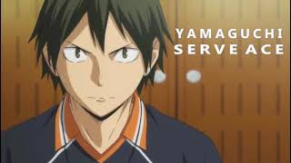 Service Ace JUMP FLOAT SERVE YamaguchiHaikyuu Sebelum Season 5 [upl. by Tega640]