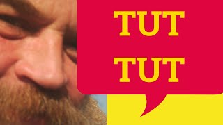 🔵 Tut Tut Meaning  Tut Tut Sound Define Tut  Tuts Tutting Tutted  British English Pronunciation [upl. by Lewison252]