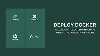 Tutorial Docker Deploy Apache amp Nginx di Docker Desktop dan Ubuntu [upl. by Bourne]