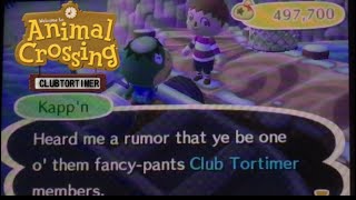 How to get Club Tortimer in ACNL [upl. by Zerlina]