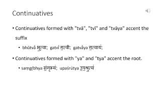 Lesson 46 – Vedic Sanskrit – Accents – 4 [upl. by Ealasaid]