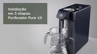 Como Instalar Purificador de água PURE 4X  Electrolux Ajuda [upl. by Av]