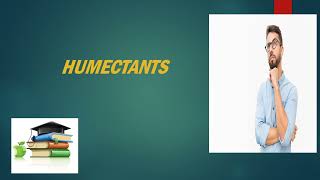 HUMECTANTS  Food Additives  Uses and functions of Humectants in food rpscfso fssaicfso fso [upl. by Fee156]