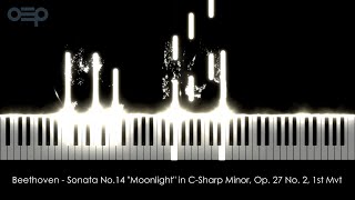 Beethoven  Moonlight Sonata Piano Sonata No 14 Op 27 No 2 1st Movement [upl. by Iv]