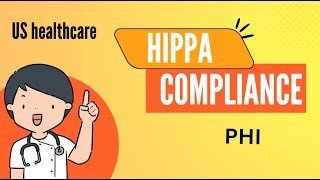 What is Hippa in healthcare what is hippa compliance What is PHI Hippa Privacy rule [upl. by Hnahym]