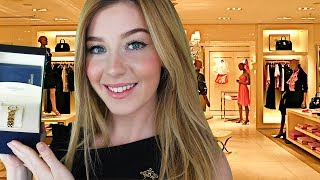 ASMR Personal Shopper Luxury Gift Buying [upl. by Yesnnyl]