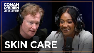 Tiffany Haddish Is Concerned About Conan’s Dry Skin  Conan OBrien Needs A Friend [upl. by Carr504]