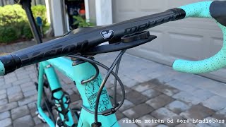 Vision Metron 5d aero handlebars [upl. by Zug753]