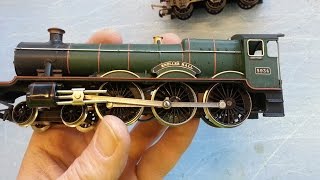 OO Model Railway Triang R759 Kneller Hall 460 Steam Engine 5934 [upl. by Ydrah]