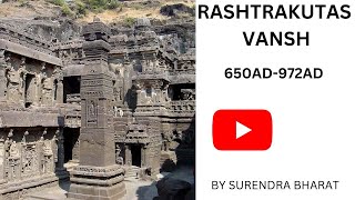 ANCIENT HISTORY RASHTRAKUTAS VANSH  LEC 1 HISTORY BY SURENDRA BHARAT [upl. by Oneladgam]