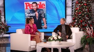 Chrissy Teigen and Ellen Share What They’re Grateful For This Year [upl. by Chelsie]