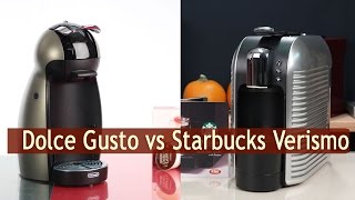 Dolce Gusto vs Starbucks Verismo  Review and Comparison [upl. by Icak]