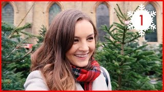 BUYING A CHRISTMAS TREE  Vlogmas 1 [upl. by Nelram]