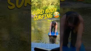 River Ford Body Board Surfing  What I Get Up to With My Gorgeous Girlfriend 😘💖 [upl. by Elatan]