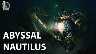 Abyssal Nautilus Skin Spotlight from League of Legends [upl. by Alahs]