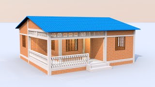 tin set 4 room village home design  घर का नक्शा गांव के लिए  village home design with 4 room [upl. by Lien]