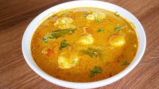 Egg Curry Easy Recipe  Anda Curry Recipe  Masala Egg Curry Recipe  Easy Egg Curry Recipes [upl. by Jaunita]