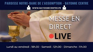 Messe en direct dimanche 28 janvier 2024 [upl. by Nerag773]