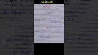 Braggs equationSolid stateChemistry for all tet pgt exams [upl. by Leiuqese680]