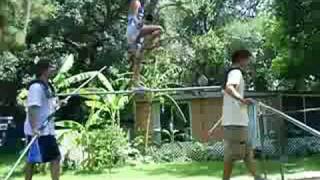 Rick Wallenda Practice with Briana and Egan [upl. by Acinet]