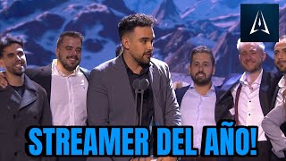 🔥IlloJuan GANA STREAMER DEL AÑO PREMIOS ESLAND🚨 [upl. by Hayes]