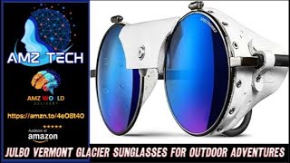 Describing Julbo Vermont Glacier Sunglasses for Outdoor Adventures Amazon [upl. by Jc]