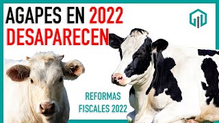 AGAPES DESAPARECERÍA EN 2022  REFORMAS FISCALES 2022 [upl. by Katrinka]