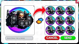 ☠️ BRO TRADE GMAN INVENTORY FOR NEW COSMIC SKIBIDI TOWER DEFENSE [upl. by Ashley]