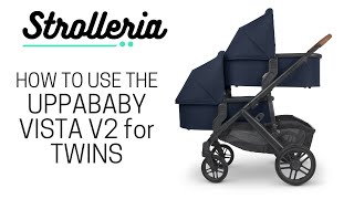 UPPAbaby VISTA V2 Twin Stroller Review [upl. by Id]