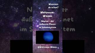 Weltraum Wissen über Neptun  der äußerste Planet im Sonnensystem [upl. by Annij]