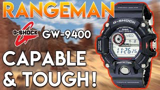 Casio Rangeman GW9400 Review 🛞Tough As Nails GShock 💪🏻 Triple Sensor amp Many Additional Features ⌚️ [upl. by Kanter330]