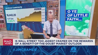 Trusting people who have earned your trust is key to making money says Jim Cramer [upl. by Rigdon]