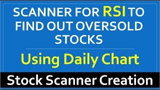 Stock Scanner Pro Discover WINNING Stocks With Precision  RSI [upl. by Vergos]