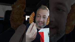 NEW KFC TENDERS REVIEW foodreview fastfood kfc [upl. by Tadeas]