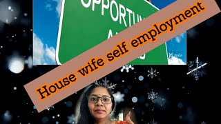 Self employment ideas food for thought housewife [upl. by Nadaha]