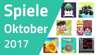 Top Spiele für Android amp iOS  Oktober 2017 [upl. by Carrnan602]