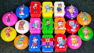 Mixed Shapes Paw Patrol Clay Finding Ryder Chase MarshallSatisfying ASMR Video [upl. by Garwin]