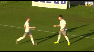 GLENTORAN V CARRICK RANGERS BBC SPORT HIGHLIGHTS  2024 IRISH PREMIERSHIP FOOTBALL [upl. by Sirap218]