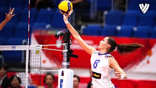 Nataliya Goncharova  Powerful amp Charismatic💥  Volleyball World Cup 2019  Highlights [upl. by Metzger]