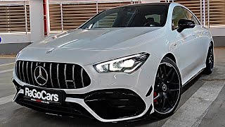 2022 Mercedes AMG CLA 45 S 4MATIC  Ultra Strong A Class  Better than Audi RS3 Sedan or BMW M240i [upl. by Llenej]