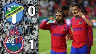 MUNICIPAL SE LLEVA LA COPA INDEPENDENCIA Comunicaciones FC 0 Vs CSD Municipal 1 Resumen [upl. by Hoem]