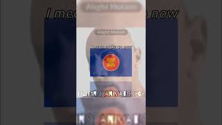 Asean Philippines and china be like pt3 shorts country flag [upl. by Rachael861]