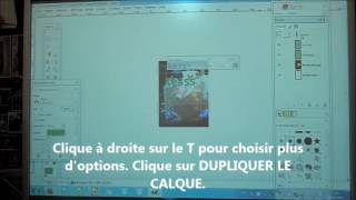 dupliquer le texte gimp [upl. by Wilbur]