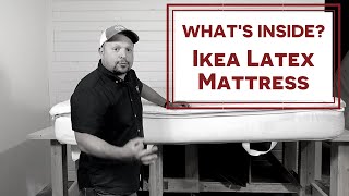 The Anatomy of a Mattress Ikea Latex Mattress [upl. by Ru]