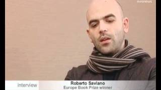 euronews interview  Saviano quotThe Mafia boosted Eastern Europes economyquot [upl. by Mayrim]