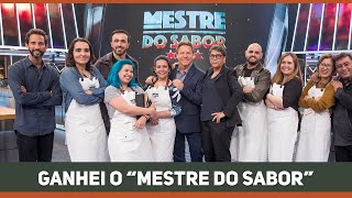 O dia que eu GANHEI o PROGRAMA MESTRE DO SABOR [upl. by Gerty710]