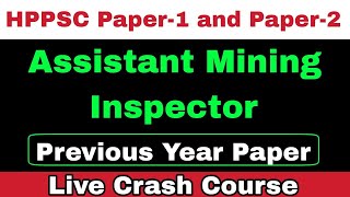 Assistant Mining Inspector  Demo Class  7018186561  batch start [upl. by Nilrah]