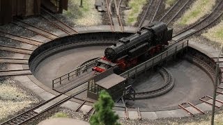 Modellbahn Märklin  Messeanlage  H0 Layout  H0 Modelbaan  ModellbahnLinks [upl. by Hardie]