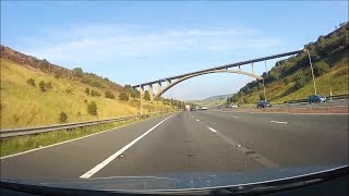 M62 amp M621 Manchester to Leeds  Time Lapse [upl. by Doig734]